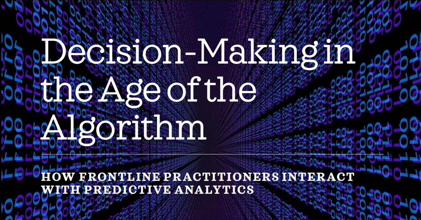 Algorithmic decision-making and predictive analytics in children’s social care